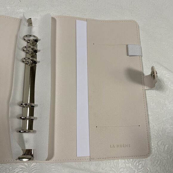 LaNoeme 6 Ring Leather Agenda Planner - Picture 6 of 14